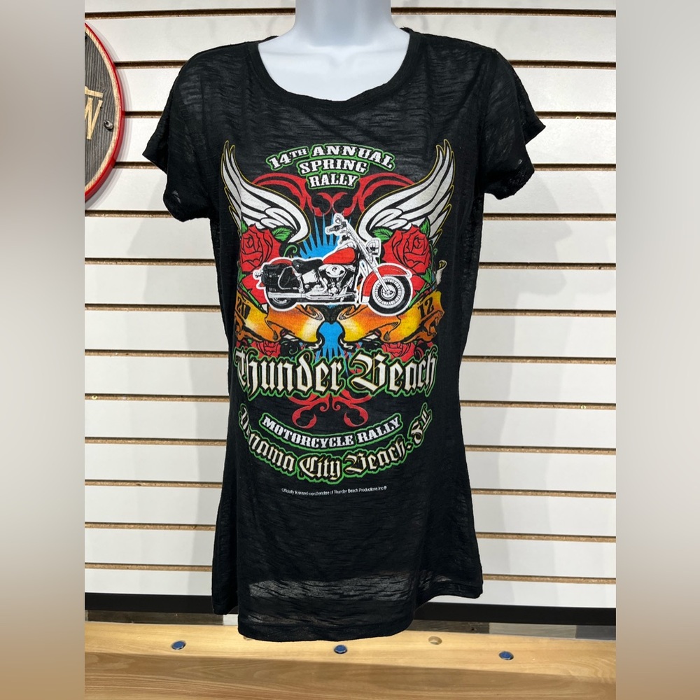 Thunder Beach Rally tee size XL - Picture 2 of 7